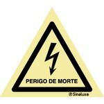 Sinalux FL/1F - Pictog.+ Perigo de Morte