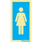 Sinalux FL/1F - Pictog. WC - Mulheres