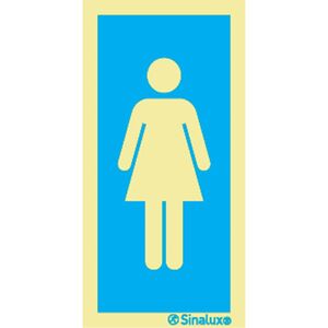 Sinalux FL/1F - Pictog. WC - Mulheres