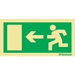Sinalux FL/1F - Porta Saída Emergência à Esq.