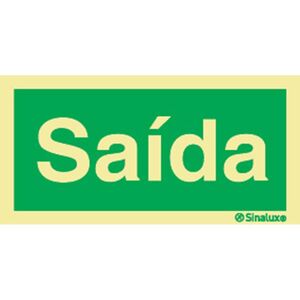 Sinalux FL/1F - Saída