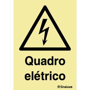 Sinalux FL/PF - Pictog. Perigo / Quadro Eléctrico