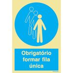 Sinalux T1 Vinil Opaco - Obrigatório Formar Fila Única