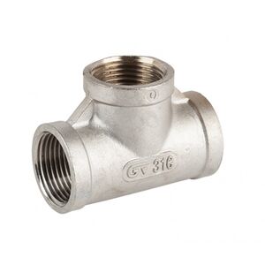 Tê Inox AISI 316 - 1/2"