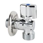 Torneira de Esquadria p/ Máquina de Lavar- 1/2" x 3/4"