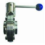 Válvula Borboleta Inox AISI 304 - 2"- Ext.Soldar