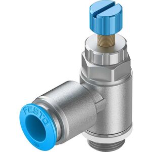 Válvula Reguladora de Fluxo Festo GRLA-1/4-QS-10-RS-D