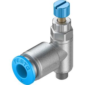 Válvula Reguladora de Fluxo Festo GRLA-M5-QS-6-RS-D