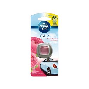 Ambientador Carro Ventil 2ml Flores Eleg- Ambipur AMBIPUR