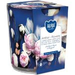 Ambientador Vela Copo Vidro 100gr Flowers - Aura AURA