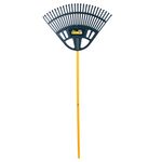 Apanha Folhas Nylon Cabo Madeira 27-Dentes Flux