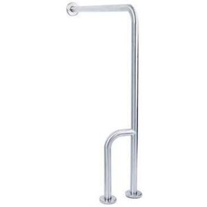 Apoio Parede/chao Drt Inox  - Afj AFJ