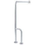 Apoio Parede/chao Esq Inox  - Afj AFJ