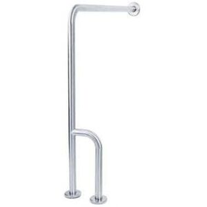 Apoio Parede/chao Esq Inox  - Afj AFJ
