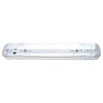 Armadura Estanque Policarbonato 1x58W Flux