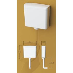 Autoclismo C/mec Desc Abs Plus-duo Bco - Syon SYON