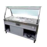 Balcao Buffet Quente 8 Cub 1500x700- Super Star SUPER STAR