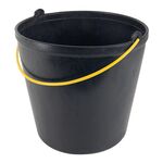 Balde Plastico Preto 10 Lts  P/construçao Sem marca