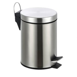 Balde Wc 12 Litros C/pedal Inox - Afj AFJ