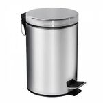 Balde Wc 3 Litros C/pedal Inox - Afj AFJ