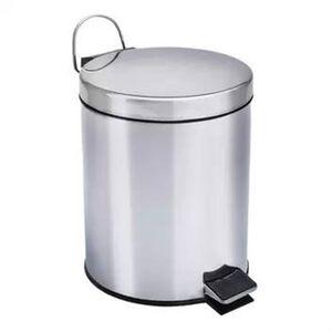Balde Wc 5 Litros C/pedal Inox - Afj AFJ