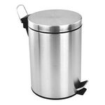 Balde Wc 8 Litros C/pedal Inox - Afj AFJ