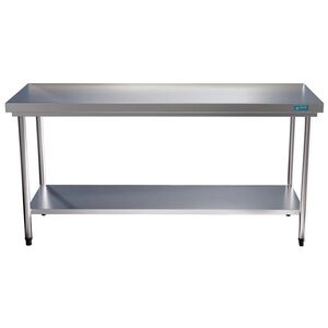 Bancada Inox 1200x700x850 C/ Prateleira Sem marca