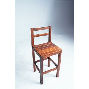 Banco Madeira P/balcao Costas 79,5x45cm - Prestige PRESTIGE