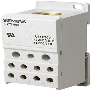 Barramento De Distribuição 1p 250a 690v 5st2508 SIEMENS