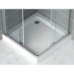 Base Chuveiro Acrilico Branco Quad 700x700mm - Afj AFJ
