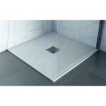Base Duche Resina C/valv 900x900x25 Preta - Afj AFJ