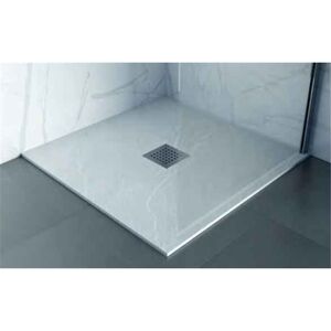 Base Duche Resina C/valv 900x900x25 Preta - Afj AFJ