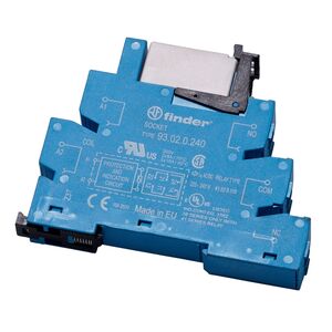 Base+relé 2 Inversores 8a Bobine 240vac/dc 93.02.0.24 FINDER