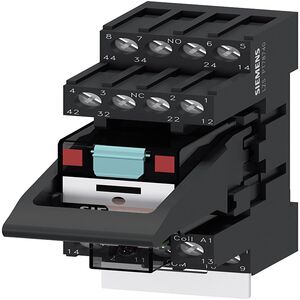 Base+relé 4 Inversores Bobine 6a 230vac Lzs:pt5a5t30 SIEMENS