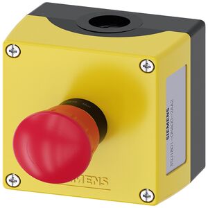 Botão De Emergência Com Caixa 1nf 3su1801-0na00-2aa2 SIEMENS