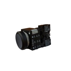 Botão De Pressão 22mm Preto 1na 3sb Siemens SIEMENS