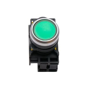 Botão De Pressão Luminoso Verde 1na 230v A5-10d GEWEST
