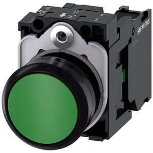 Botão De Pressão Vermelho 22mm Vd 1na 3su1100-0ab40- SIEMENS