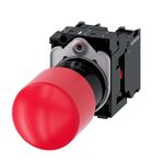 Botoneira De Emergência Vermelha 30mm 1nf+1na 3su110 SIEMENS