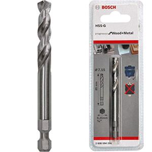 Broca Centrar Hss-g 85mm C/enc Sext1/4" 2608594254 BOSCH