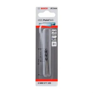 Broca Hss Pointteq, Din 338 02,0 Mm 2608577155 BOSCH