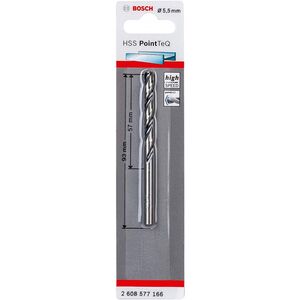 Broca Hss Pointteq, Din 338 5,5 Mm 2608577166 BOSCH