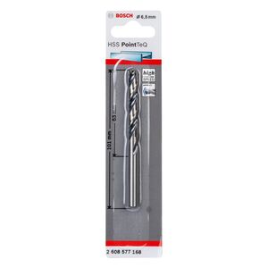 Broca Hss Pointteq, Din 338 6,5 Mm 2608577168 BOSCH