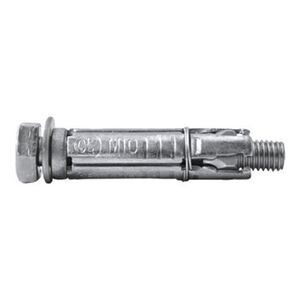 Bucha Metalica Expans 4seg +pf M6x50 Aco Zn B BRICO+ / PECOL