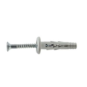 Bucha Tapit Cab Oval Inox P/mad 6x80 Bl12 B BRICO+PECOL