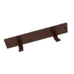 Cabide 631s 2 Suportes Simples Lacado Bco-teicocil TEICOCIL