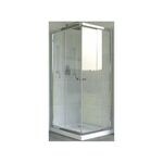 Cabine Duche S/base 700x700x1800 Quadr Crom - Afj AFJ