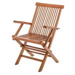 Cadeira Madeira Dobravel Kayla 84157 -ldk Garden LDK GARDEN