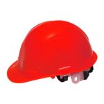 Capacete Proteção Vermelho Flux