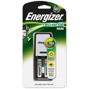 Carregador Mini 2 Pilhas Aaa 700mah - Energizer ENERGIZER